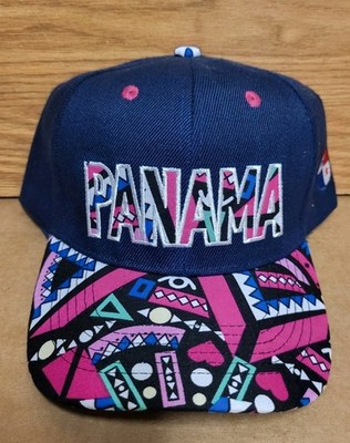 Panama Blue Strapback Hat NWT
