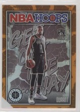 2019 Panini NBA Hoops Premium Stock Get Out the Way Orange Kevin Durant #9 04ag