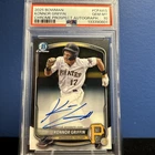 2025 Bowman - Chrome Prospect Autographs Konnor Griffin #CPA-KG (AU, RC)