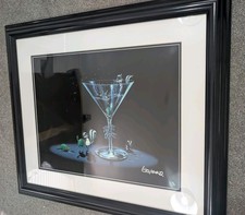 Michael Godard Drunk As A Skunk Limited Edition 395/405 Signed Framedo