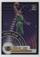2020-21 Panini Donruss Optic T-Minus 3 2 1 Purple Prizm Jayson Tatum #11 0b3