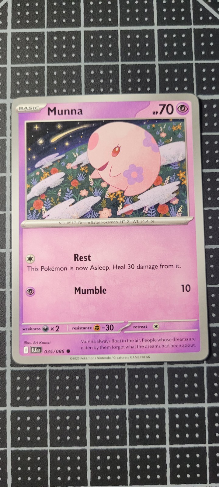 Munna - SV: Black Bolt 35/86 BLK Near-mint (Never Played)
