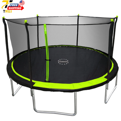 Trampoline springdoek 366 cm springdoek trampoline 366 cm springmat trampoline accessoires vervanging 72 oogjes 8-voudig genaaid UV-bestendig 13,5 - 14,5 cm veer springmat vervanging tuin