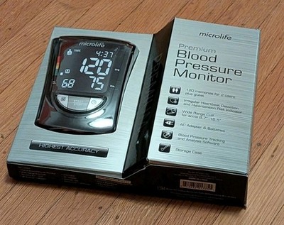 MICROLIFE BT Upper Arm Blood Pressure Monitor with Irregular Heartbeat Detection