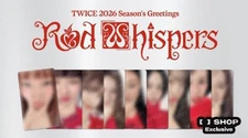 TWICE Official FANZ SHOP POB Photocard 2026 SEASON'S GREETINGS - 9 Type