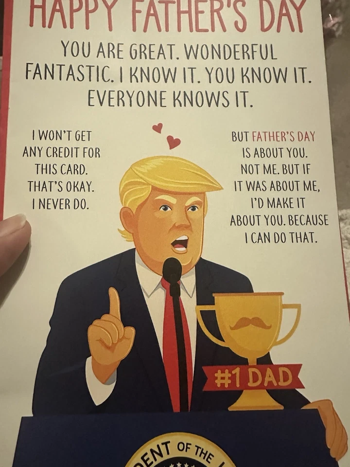 Funny Trump Cards LOT OF 78 Misc. Cards Photo’s Are Some Samples Of Them. - Image 3 of 4