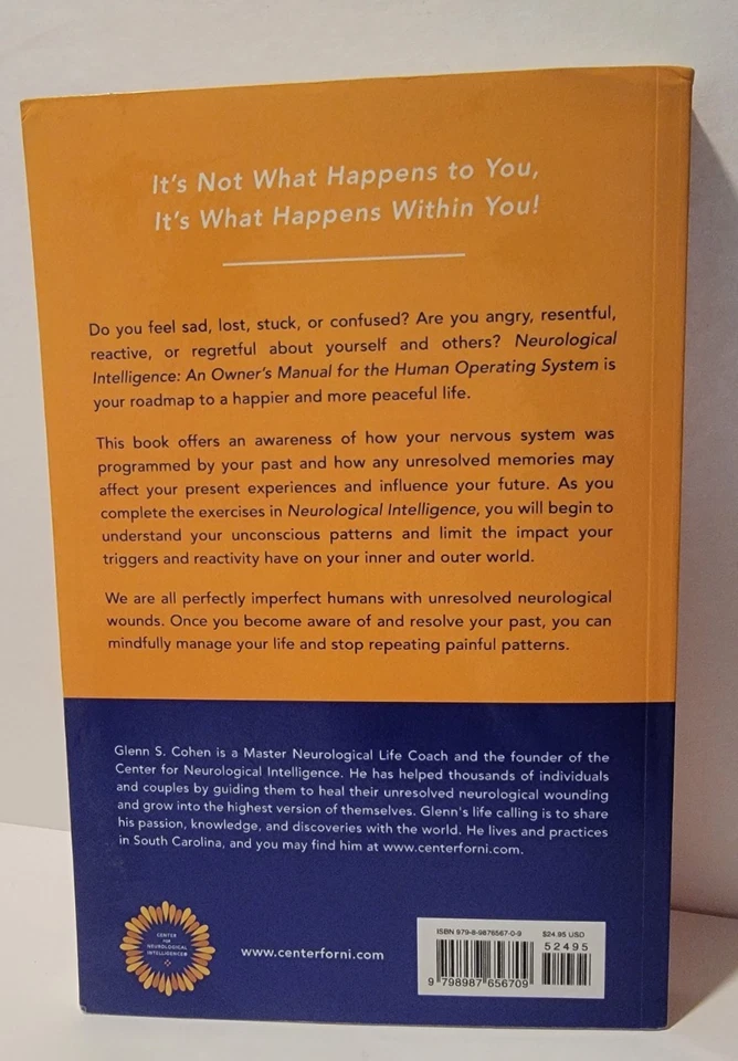 Neurological Intelligence: Vol 1 G.S. Cohen PB/LN (see photos) - Image 3 of 4