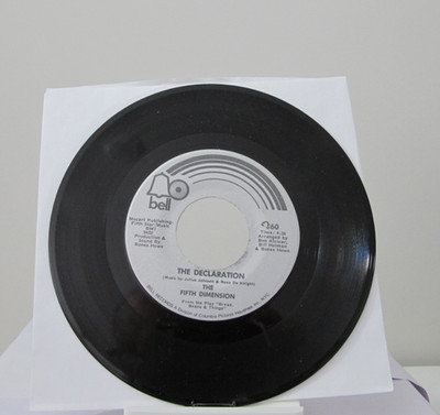 45 RECORD - THE 5TH DIMENSION - THE DECLARATION