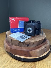 Ansco Clipper JN168 Camera w/ Original Box Manual - 1940s Vintage