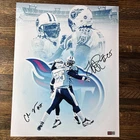 LenDale White & Chris Johnson Signed 16x20 Titans Autographed Photograph PIA