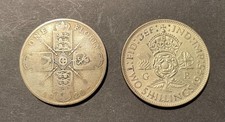 GEORGE V  & GEORGE VI- ONE SHILLING - 1920 & 1945