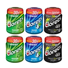 [FD] Mdl Mondelez Clorets Bottle Type Assortment 6 Piece Mint Caffeine Xylitol G