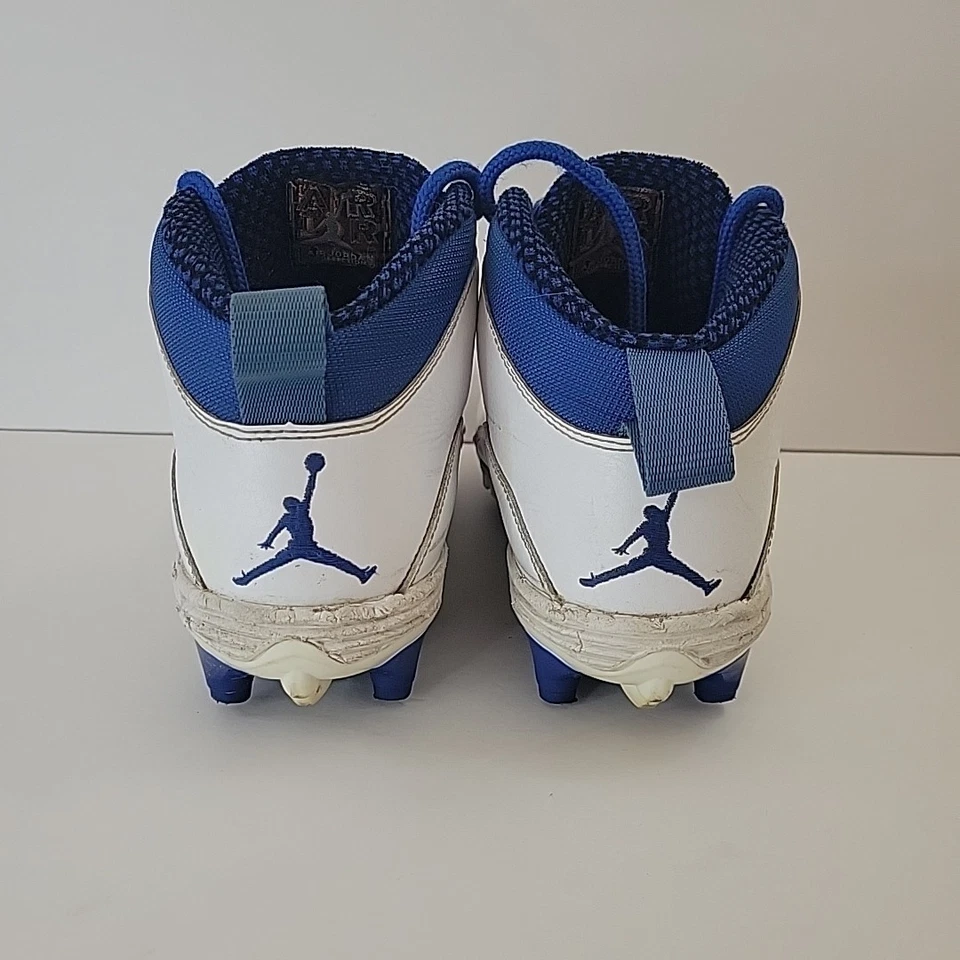 Jordan 10 TD Mid Blanco Juego Real Zapatos Atléticos Tenis Para Hombre Talla 7.5 Foto 4 de 4