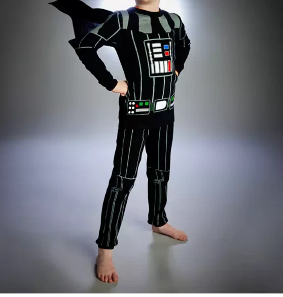 NEW Disney Store Darth Vader PJ Pal Costume Pajamas size 5 NWT Star Wars - Image 2 of 4