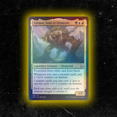FOIL - Animar, Soul of Elements - Custom Commander Card