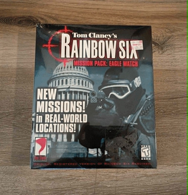 Tom Clancy's Rainbow Six Mission Pack: Eagle Watch PC CD-Rom Big Box Red Storm S