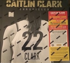 Panini Caitlin Clark Chronicled Sealed Box 32 Cards Exclusive Parallels 2024
