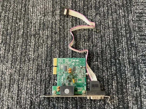 PCIe 56K Fax Modem MR/I MRG REV:01 w/ RJ11 Port Made in Taiwan Board Untested
