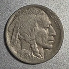 1913 D Type 2 Buffalo Nickel. Full Horn Details Key Date. Holo-restored Coin (C)