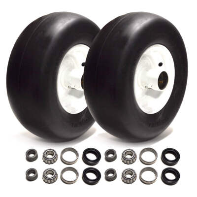 2PK Front Solid Tire Assembly Puncture Proof No Flat 13x5x6 For