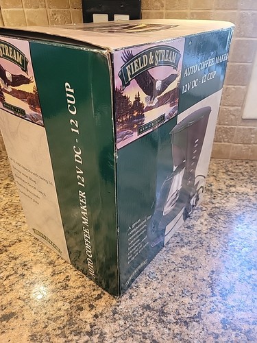 Field And Stream Auto Coffee Maker in box NEW!! 12 Volt - Picture 13 of 13
