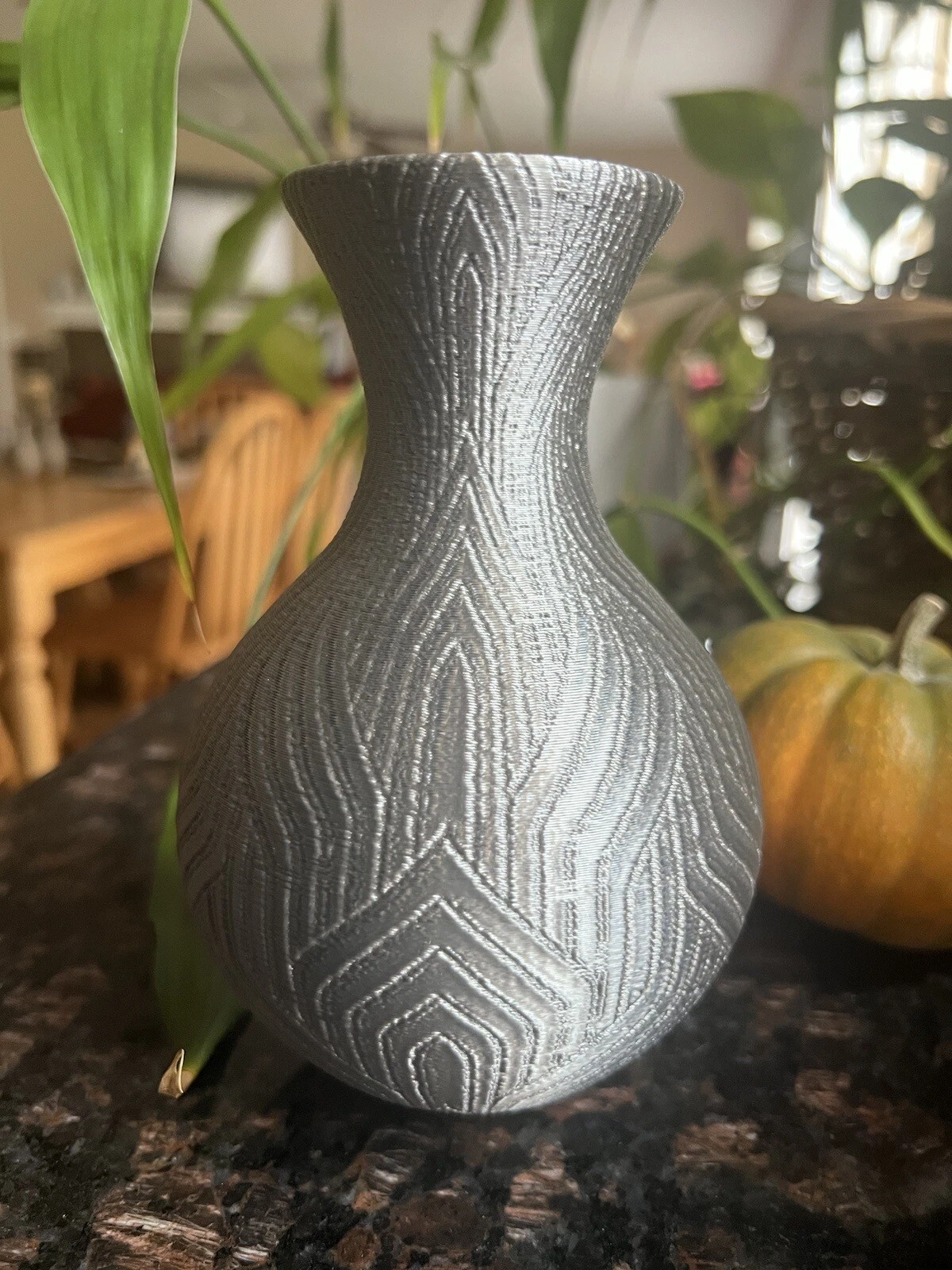 Decorative Vase ( Silver )