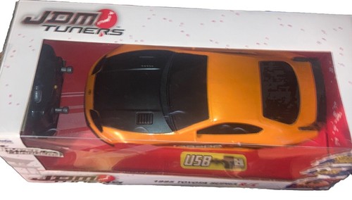 Jada Toys JDM Tuners 1995 Toyota Supra R/C Car Hyper Chargers w/ Remote NEW USB - Picture 3 of 6