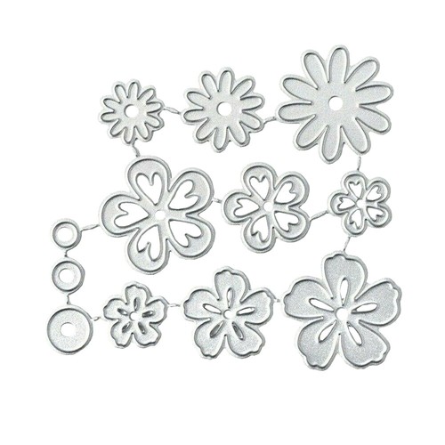 Flowers Metal Cutting Dies Stencil Scrapbooking Embossing Paper Cards Making DIY - Picture 12 of 15