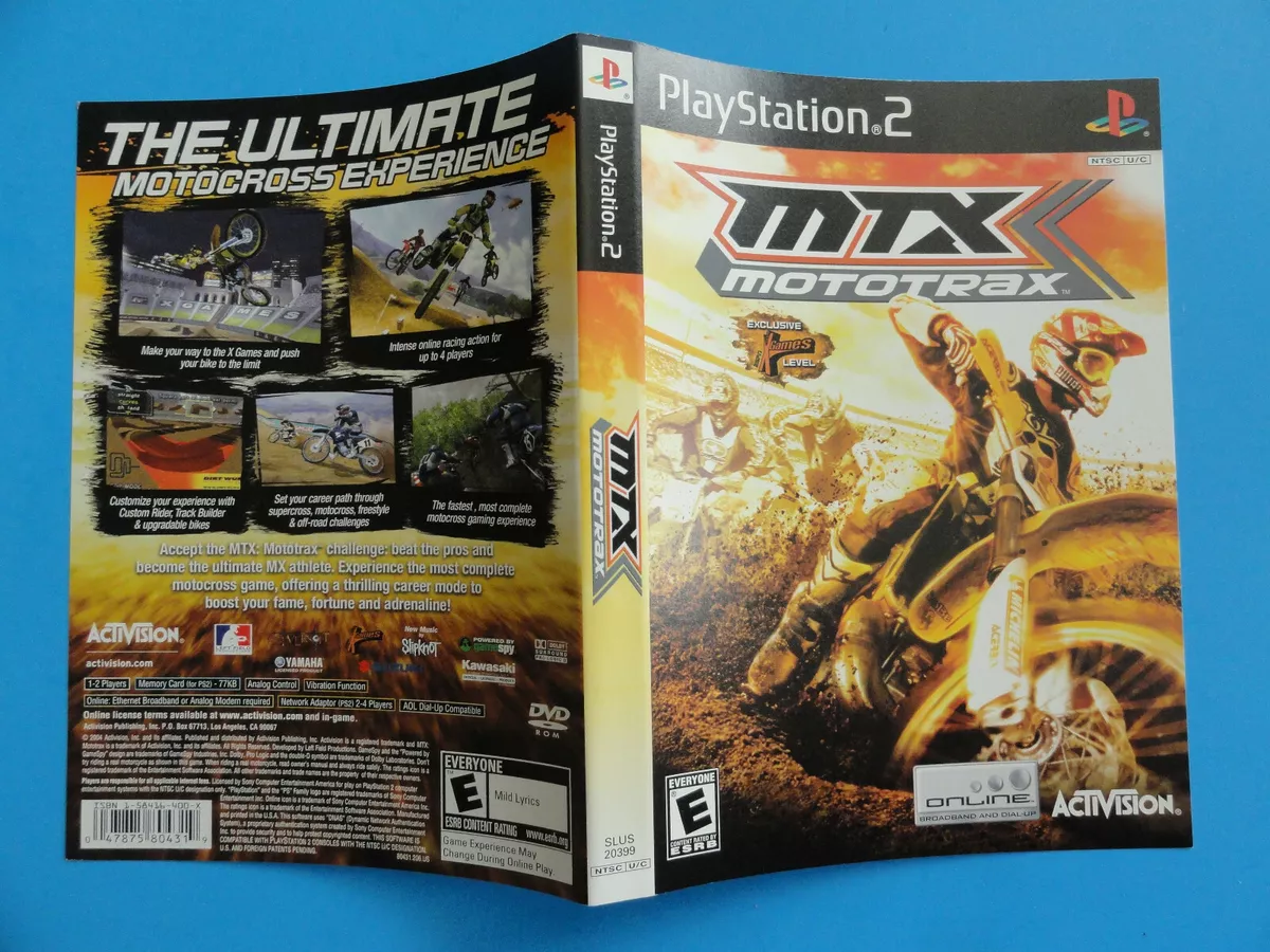 MTX Mototrax para Playstation 2 (2004)