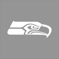Seattle Seahawks NFL Team Logo 1 Color Vinyl Decal Sticker Window Car Wall