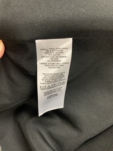 Ann Taylor Womens Blazer 14 Houndstooth Plaid Old Money Corporate Office Career - Picture 5 of 9