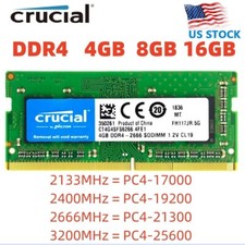 Crucial DDR4 4GB 8GB 16GB 3200 2400 2666 memory SO-DIMM Laptop RAM Notebook RAM