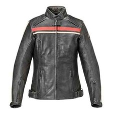 TRIUMPH GIACCA MOTO IN PELLE DONNA RAVEN - NERO - MLLC17309