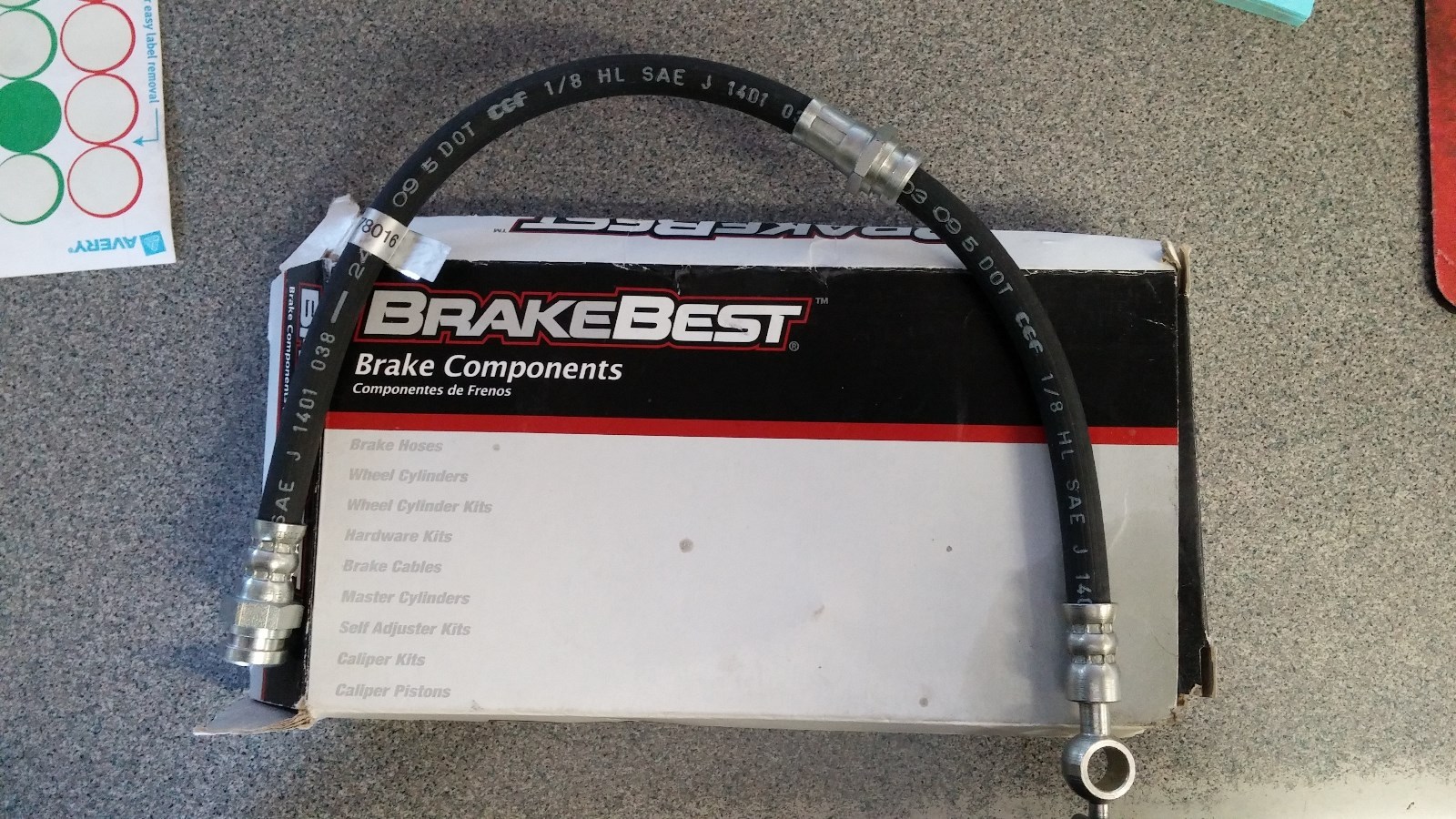 Brake Hydraulic Hose Brakebest BH38969 for sale online eBay