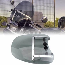 Motorcycle Windshield Windscreen Noise Reduction For Harley Dyna Softail Road