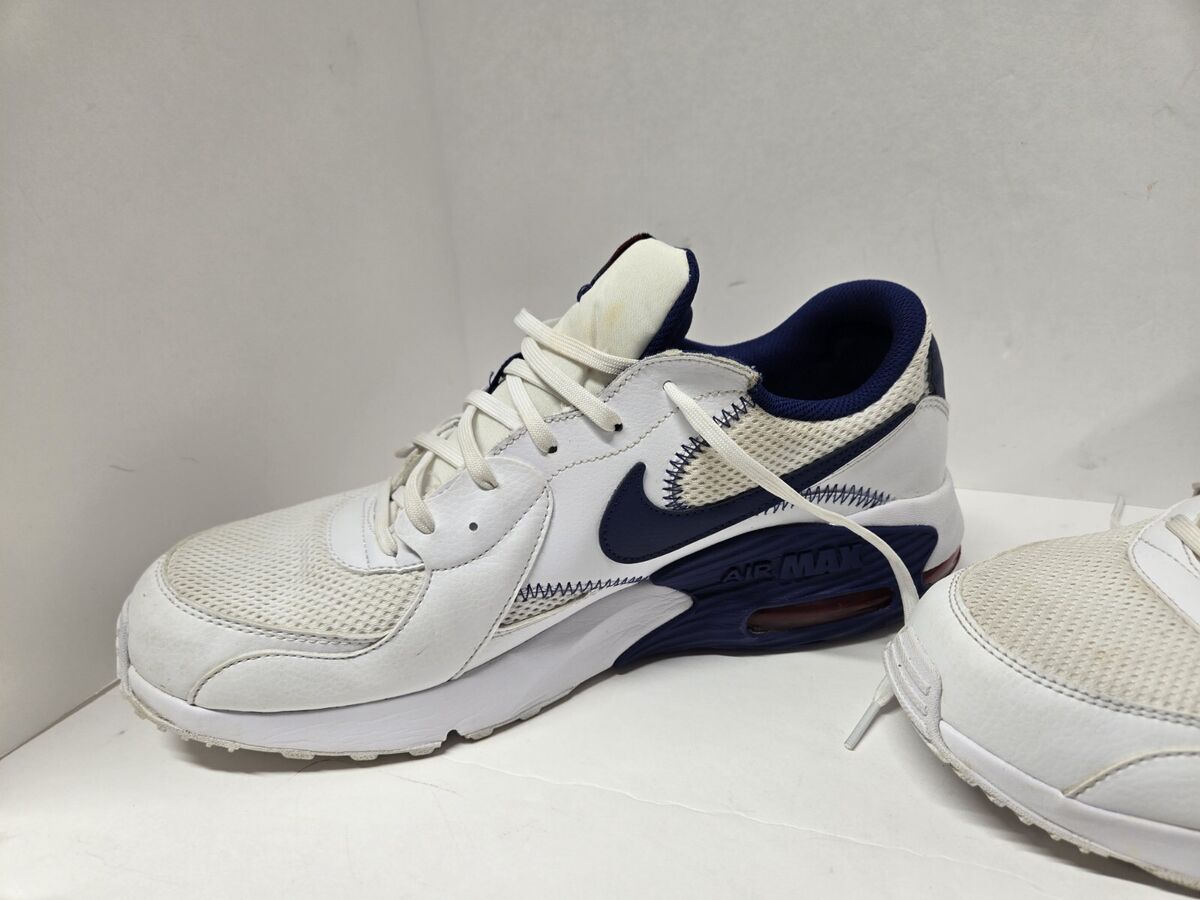 Nike Air Max Excee Size 12 Mens White Blue Athletic Shoes Nike Air Max Excee Size 12 Mens White Blue Athletic Shoes
