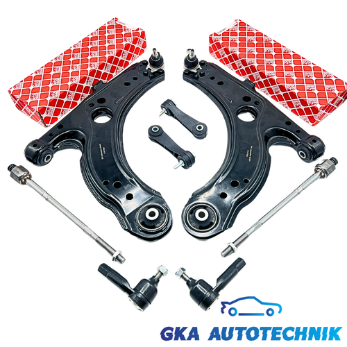 Achsen-Set Für Toyota Avensis - 2x Querlenker + 2x Spurstangen + 2x Koppelstangen