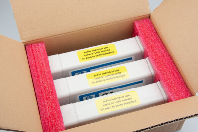 HP 83 UV Schwarz Multipack [3x C4940A] | Designjet 5000 / 5500 | MwSt.-Rng.