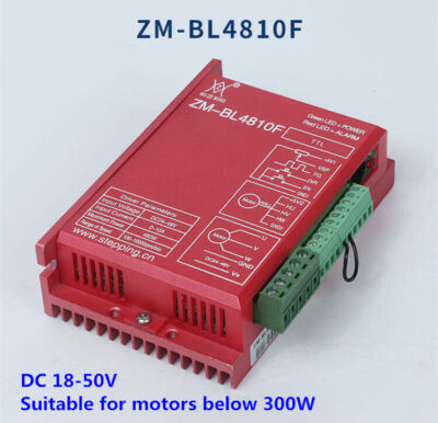 DC Brushless Motor Controller Driver ZM-BL4810F DC24V-48V 10A 480W #F11