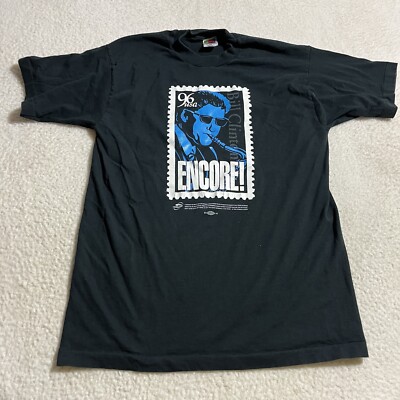 VTG Bill Clinton Single Stitch Cure For The Blues Election T-Shirt Mens Large