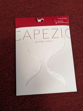 Capezio 1916C White Wht Transition Ultra Soft Dance Tights Girls 8-12 Ballet