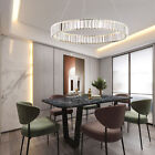 Modern Round Crystal Chandelier Pendant Led Lamp Ceiling Lighting Light Fixture