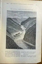 1873 National Trans-Alleghany Waterway 