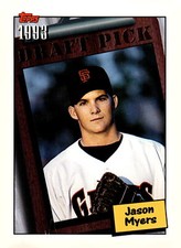 1994 Topps #754 Jason Myers