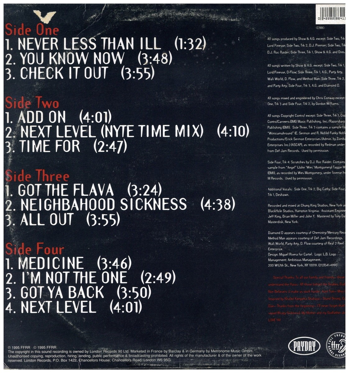 Show & A.G. – Goodfellas Show & AG - Goodfellas '95 2xLP UK ORG!VG/G | eBay