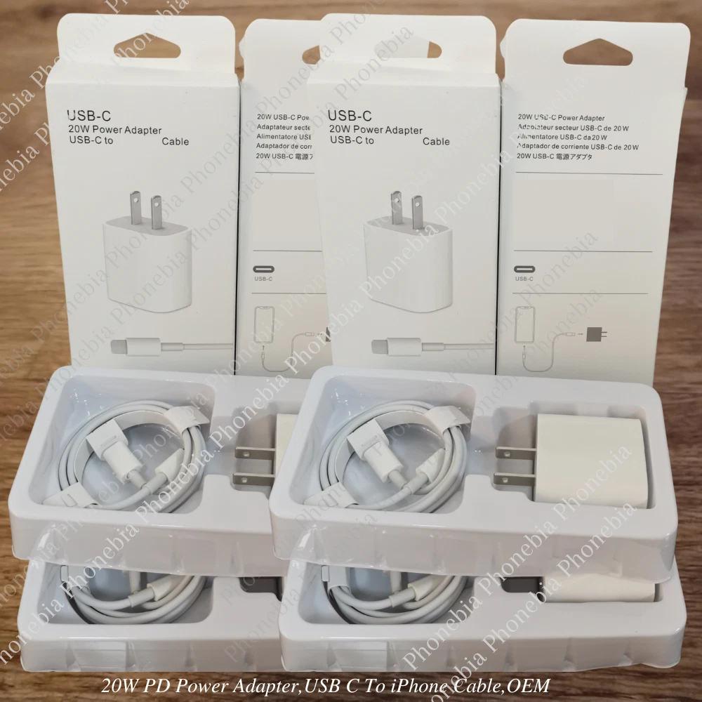 Adaptador de corriente USB-C de 20 W