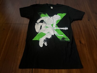 Ed Sheeran X Tour World Tour 2015 Shirt Concert Music Size Small