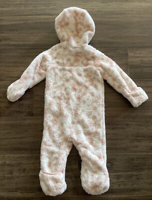 NWOT THE NORTH FACE Baby Bear One-Piece Bunting Teddy Bear 18