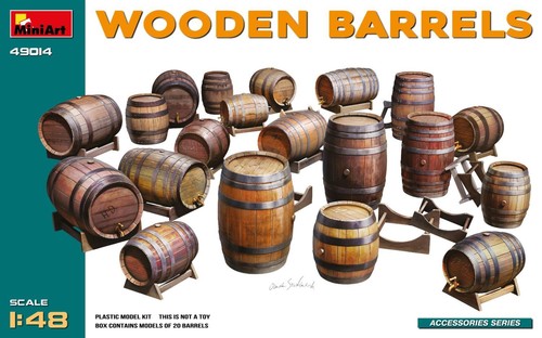 Miniart 1:48 - Wooden Barrels 49014 - Picture 2 of 2