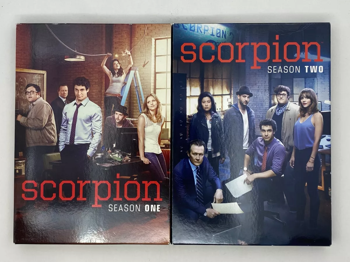 Scorpion Season 1 2 DVD eBay